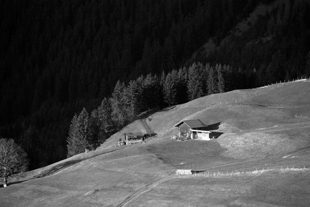 Berg Hütte Sonne